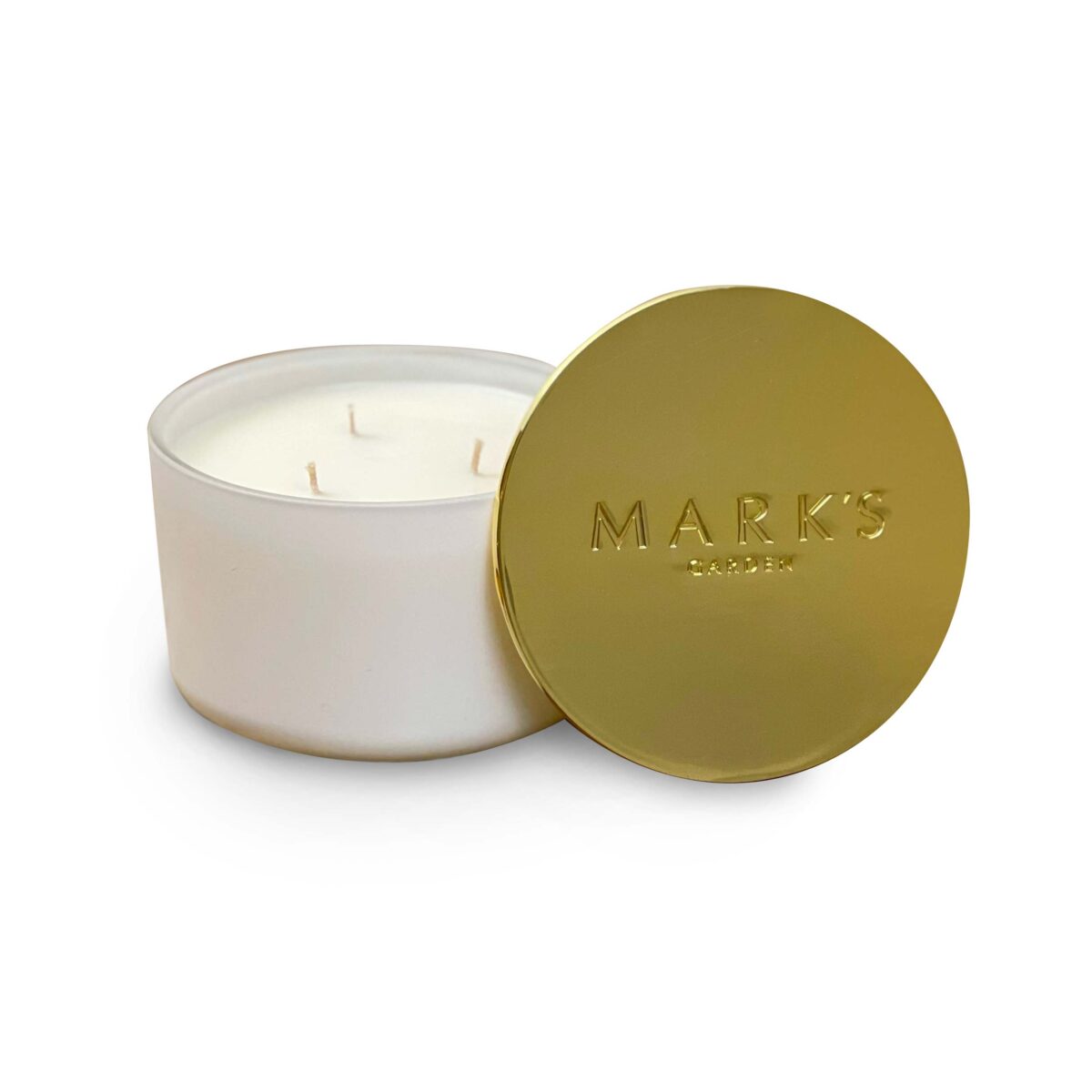 Mark's Garden Soy 3 Wick Candle