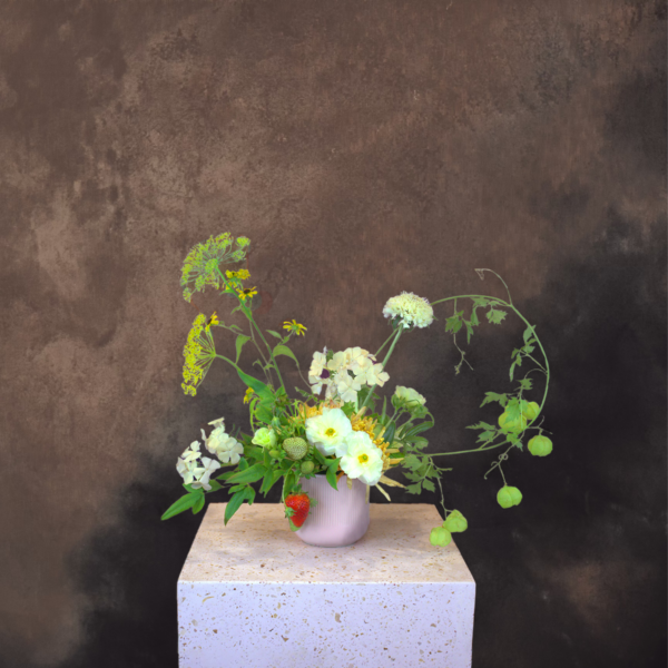 Delicate pastel bouquet, adding charm to home decor or as a gift for special occasions.